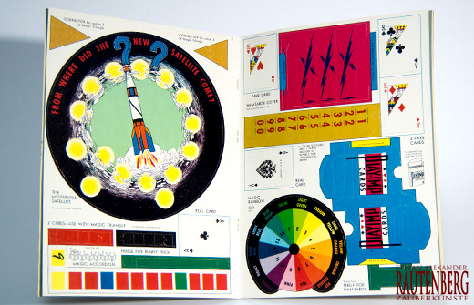 Zauberbuch mit Zaubertricks aus Papier