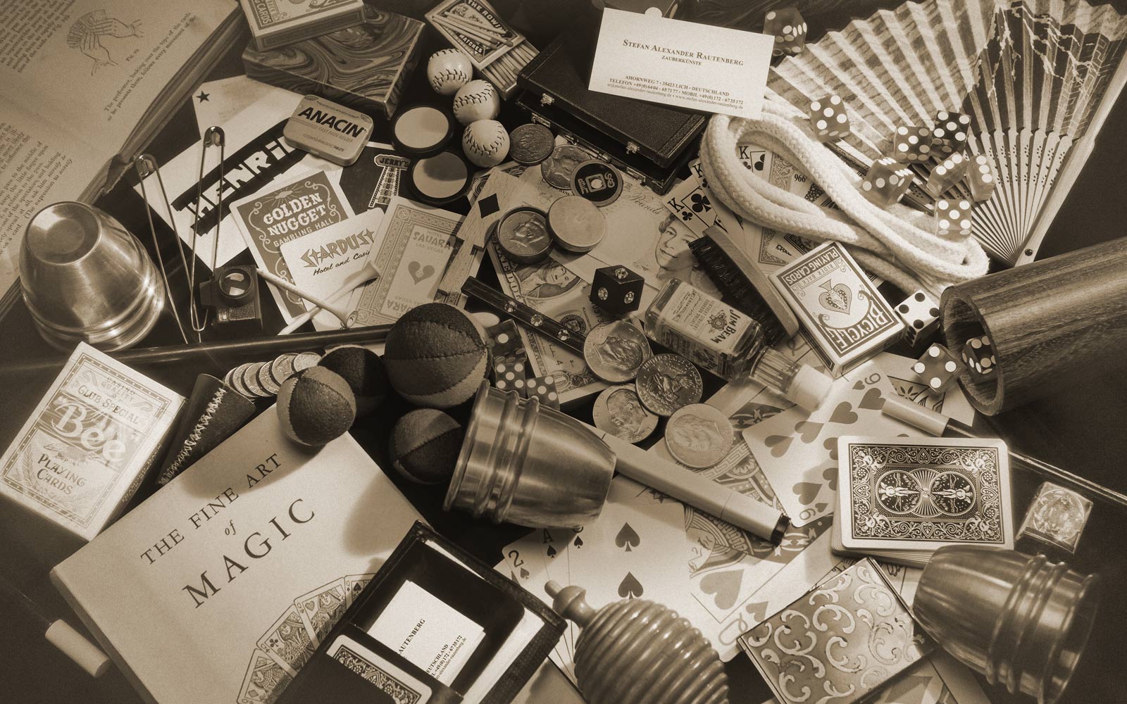 Die wichtigste Zutat der Zauberkünste <br />ist der Zauberkünstler.